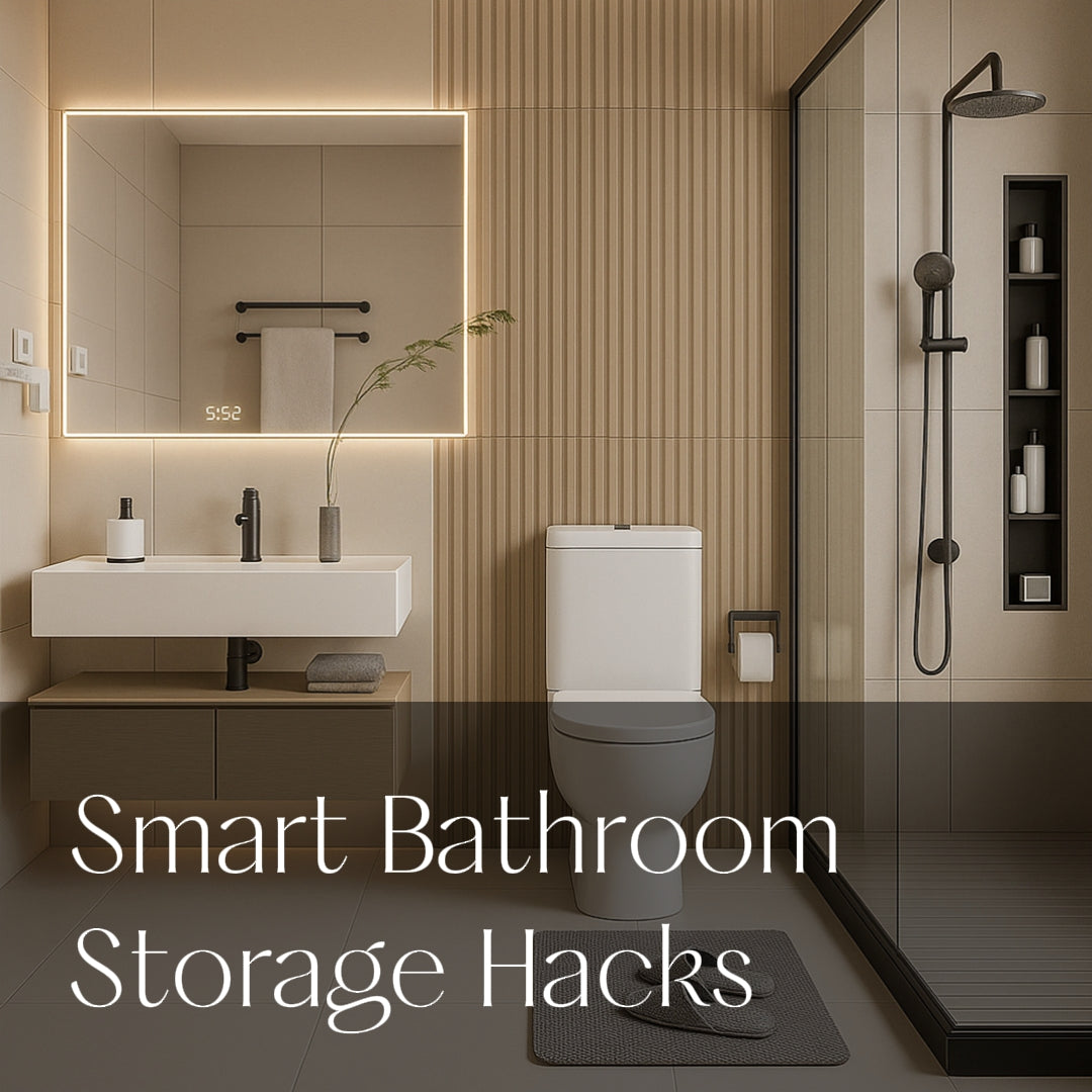 Smart Bathroom Storage Hacks for Tiny Spaces