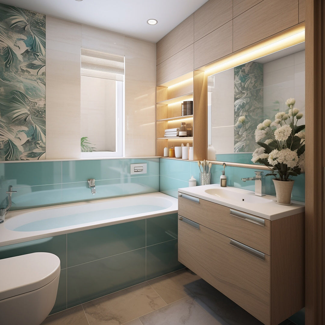 Vanity Placement for Funky or Angled Shower Layouts