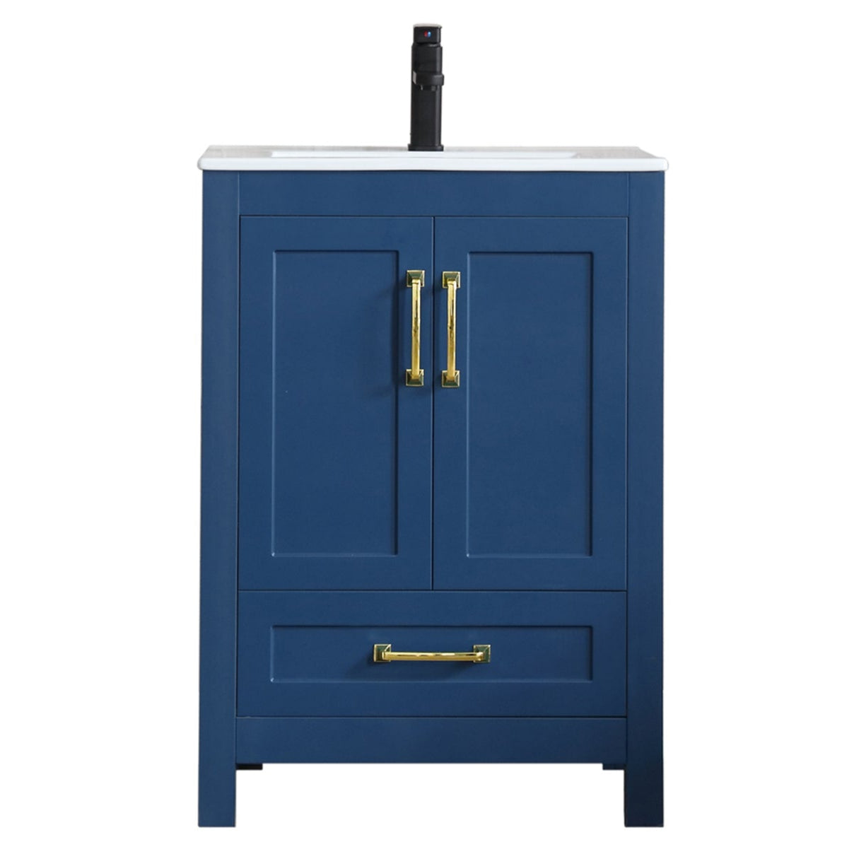 Modern 24" Freestanding Single Vanity Cabinets with Classic Design