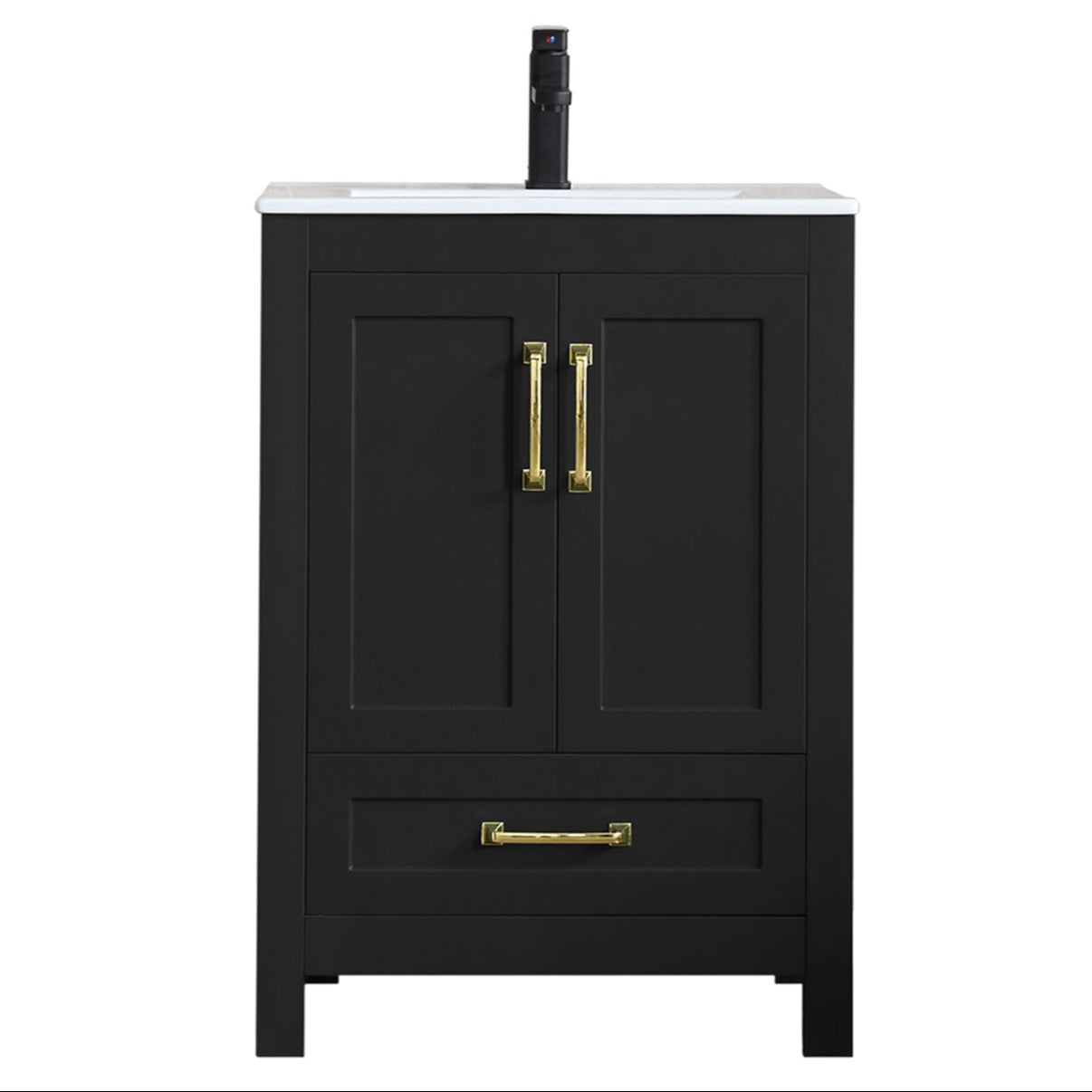 Modern 24" Freestanding Single Vanity Cabinets with Classic Design
