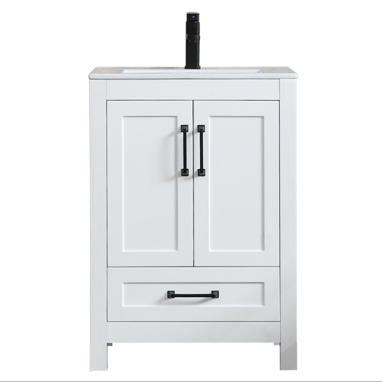 Modern 24" Freestanding Single Vanity Cabinets with Classic Design
