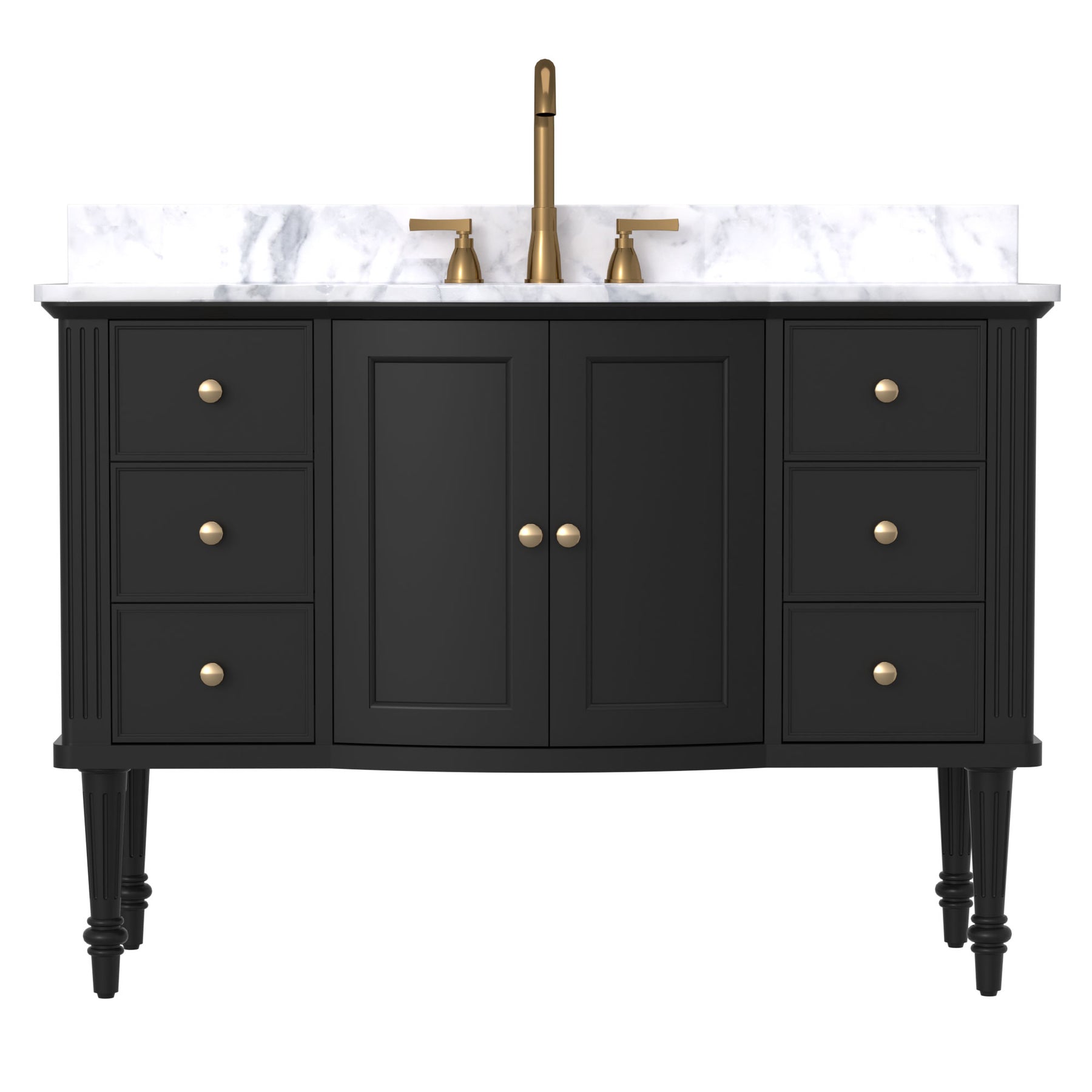 Elara 48" Freestanding Single Vanity Cabinets with Adjustable Legs