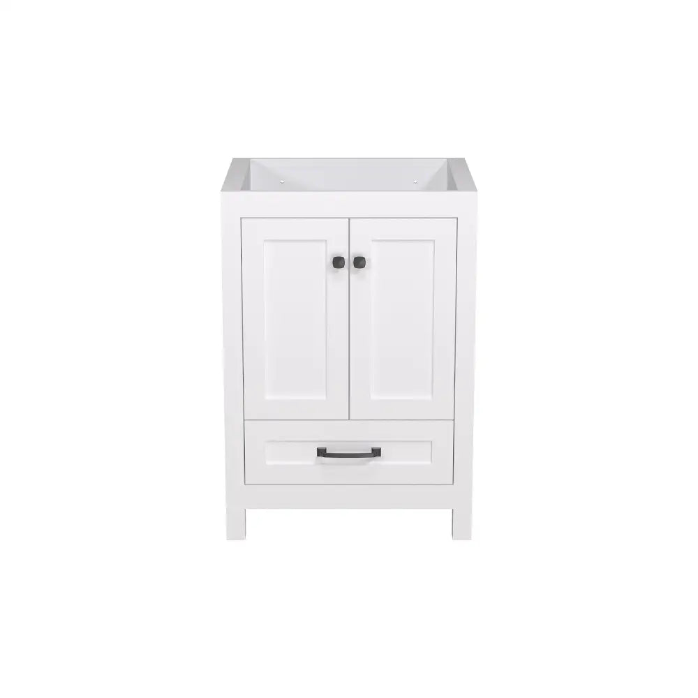 Modern 24’’ RTA Freestanding Vanity Cabinet Base with Larger Storage Room (Countertop & Sink Not Included) 浴室柜