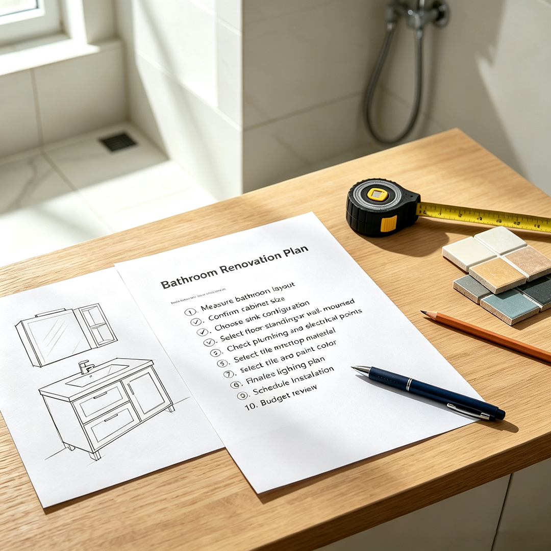 Plan the Vanity Zone Before a Full Master Bathroom Remodel
