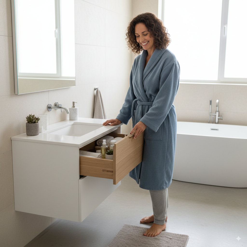 A Step-by-Step Guide to Fixing a Squeaky Bathroom Vanity Drawer