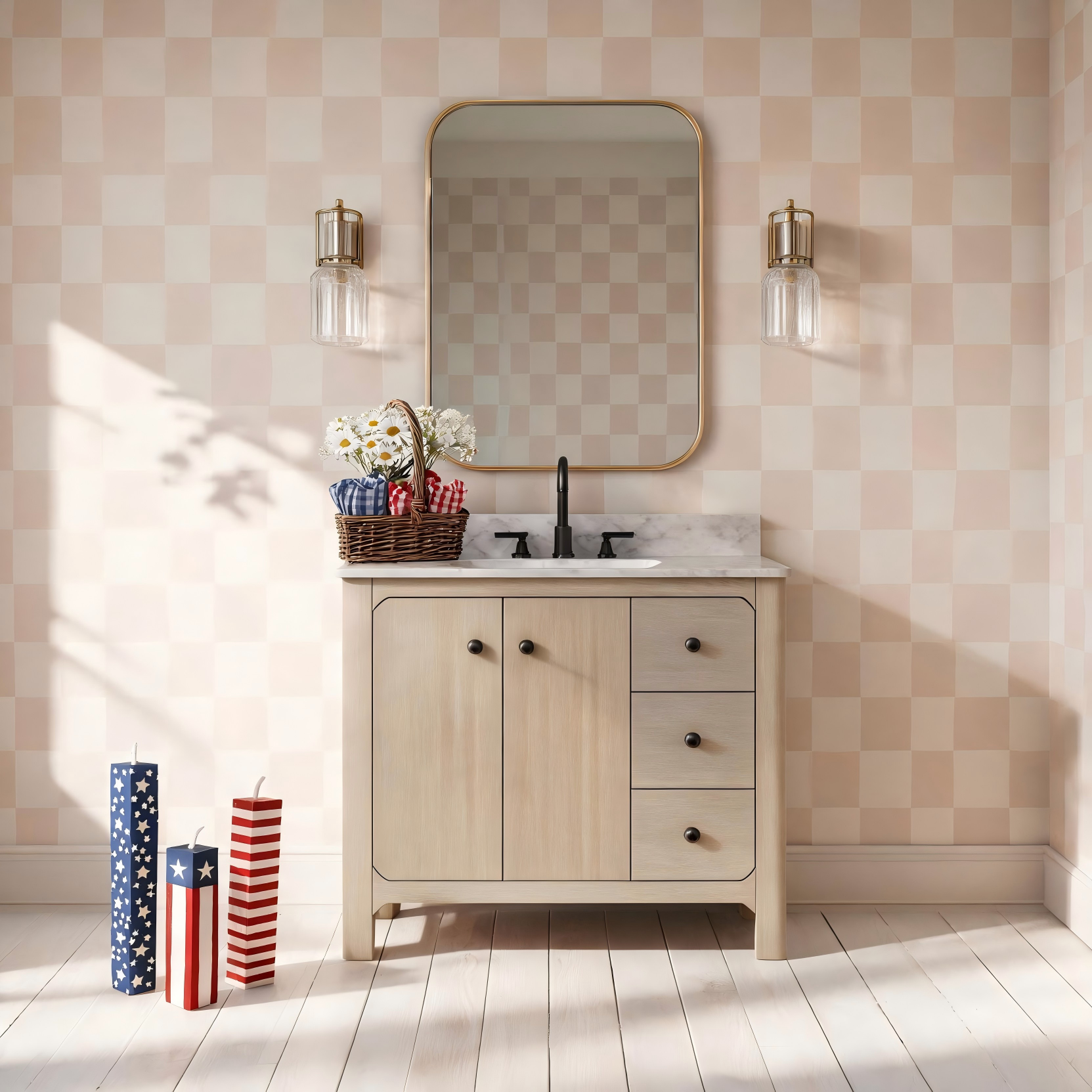Red, White & Renew: Celebrate Independence Day with a Bathroom That Honors American Craftsmanship