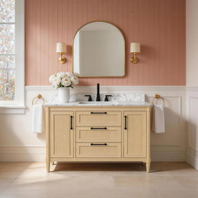Vantara 48" Freestanding Single Vanity Cabinets with Fluted Texture