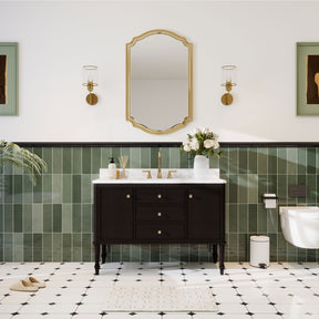 Verve 48" Freestanding Single Vanity Cabinets with Wall Mounted Options