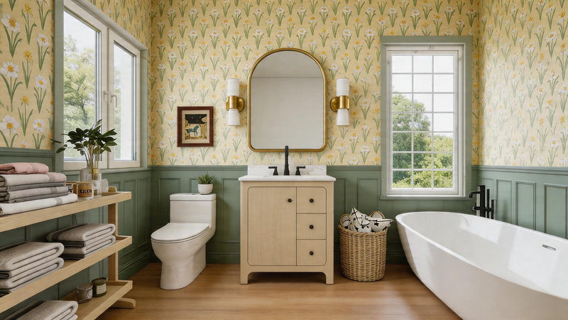 Daisy Cottage Bathroom