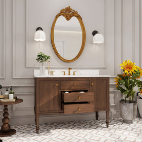 Verve 48" Freestanding Single Vanity Cabinets with Wall Mounted Options