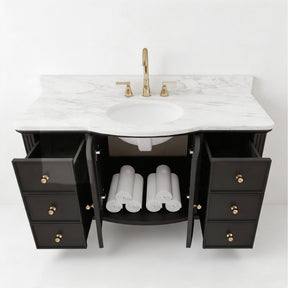 Elara 48" Freestanding Single Vanity  Cabinets with Solid Wood Legs