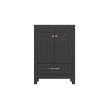 Modern 24’’ RTA Freestanding Vanity Cabinet Base with Larger Storage Room (Countertop & Sink Not Included) 浴室柜