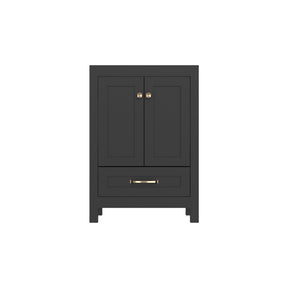 Modern 24’’ RTA Freestanding Vanity Cabinet Base with Larger Storage Room (Countertop & Sink Not Included) 浴室柜