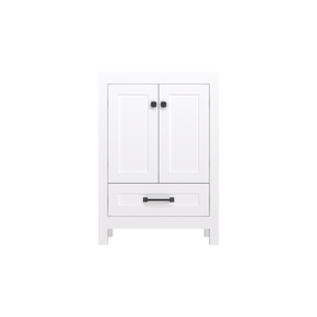 Modern 24’’ RTA Freestanding Vanity Cabinet Base with Larger Storage Room (Countertop & Sink Not Included) 浴室柜