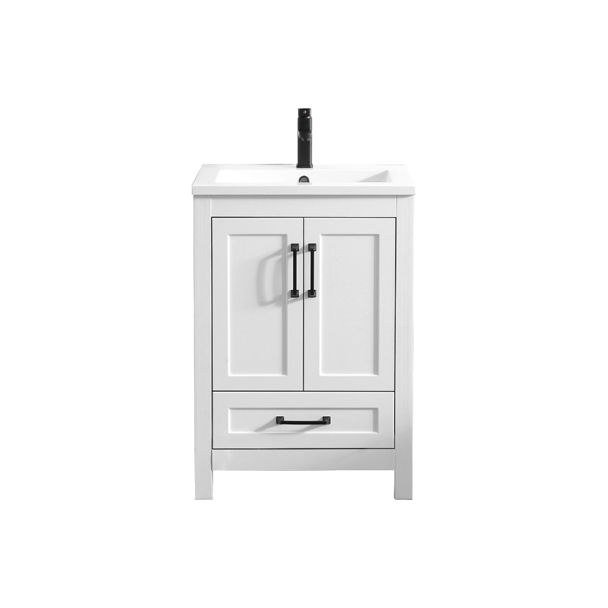 Modern 24" Freestanding Single Vanity Cabinets with Classic Design