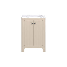 Canyon 24" Freestanding Single Vanity Cabinet with Curved Design