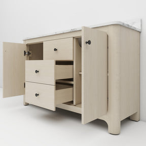Canyon 48" Freestanding Single Sink Bathroom Vanity with 3-Drawer Design