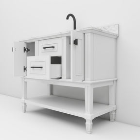 Bosun 36" Freestanding Single Vanity Cabinet with Reliable Storage & Solid Frame