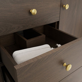 Canyon 48" Freestanding Single Vanity Cabinets with Curved Design