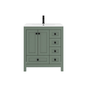 Modern 30" Freestanding Single Vanity Cabinets with Classic Design