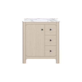 Canyon 30" Freestanding Single Vanity Cabinet with Curved Design
