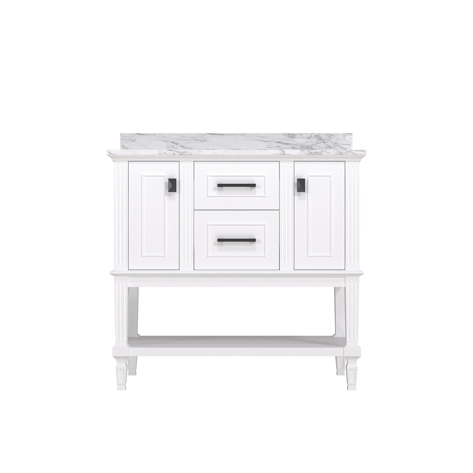 Bosun 36" Freestanding Single Vanity Cabinet with Reliable Storage & Solid Frame