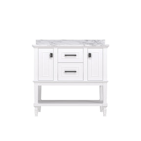 Bosun 36" Freestanding Single Vanity Cabinet with Reliable Storage & Solid Frame