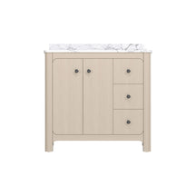 Canyon 36" Freestanding Single Vanity Cabinet with Curved Design
