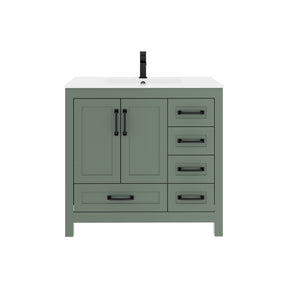 Modern 36" Freestanding Double Vanity Cabinets with Classic Design