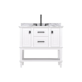 Bosun 36" Freestanding Single Vanity Cabinet with Reliable Storage & Solid Frame