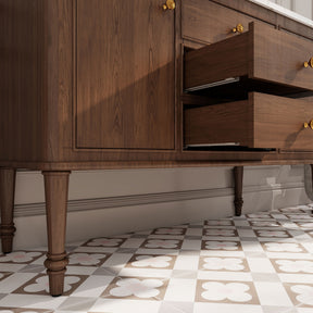 Verve 48" Freestanding Single Vanity Cabinets with Wall Mounted Options