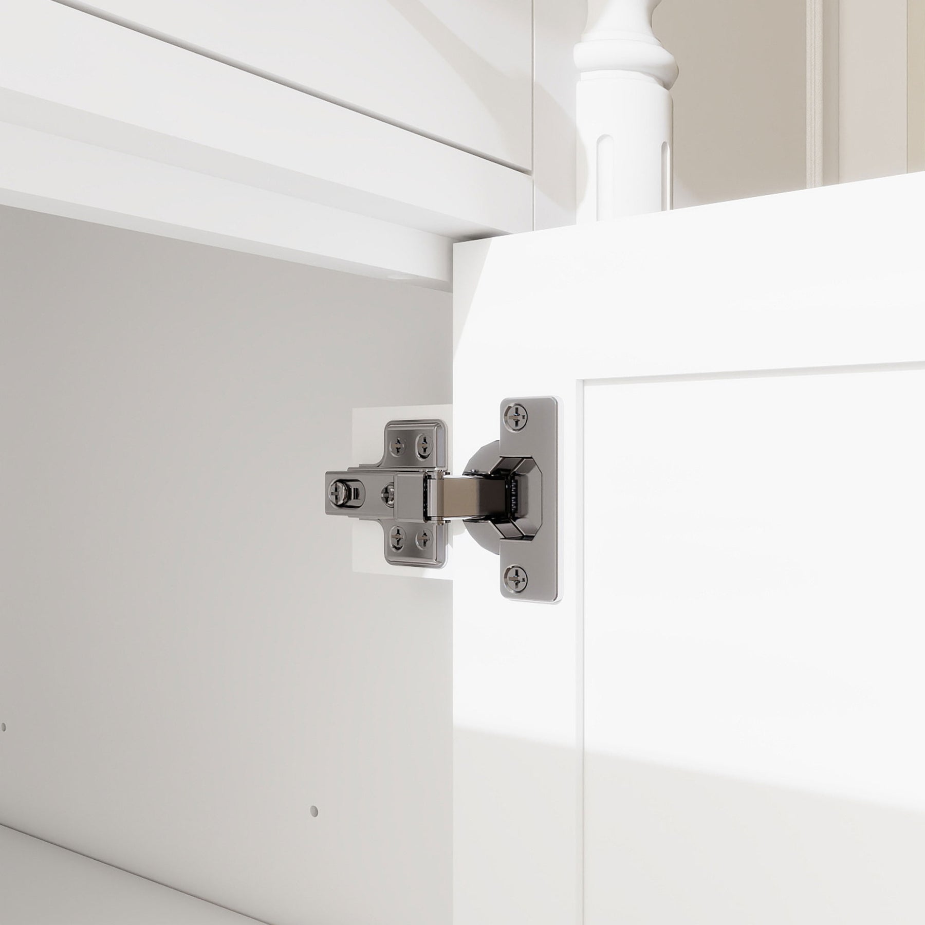 Acro 60" Freestanding Double Vanity Cabinets with Arch Feet