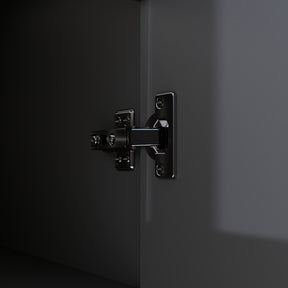 Waterfall 48’’ RTA Freestanding Vanity Cabinet Base with Vertical Striped Decor (Countertop & Sink Not Included) 浴室柜