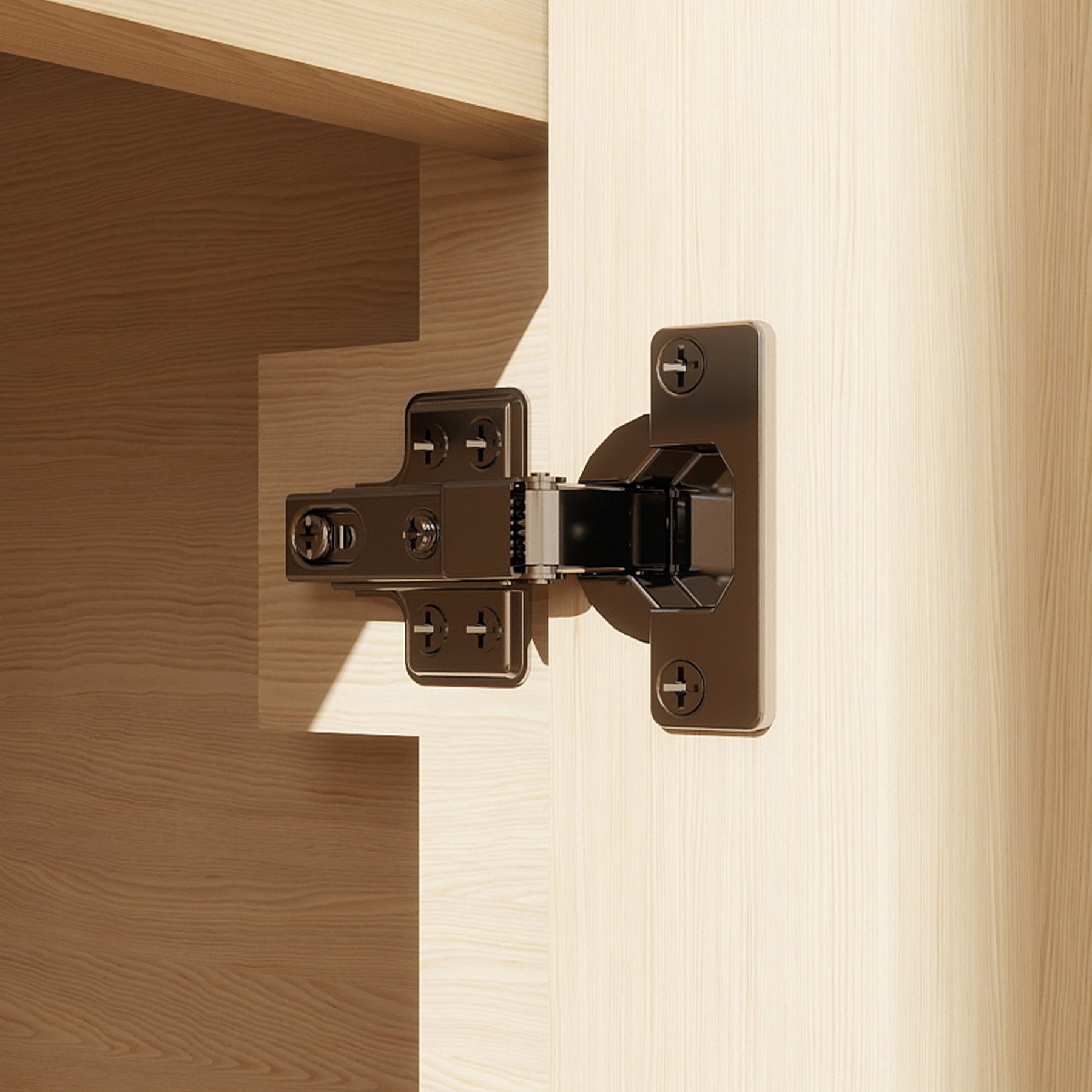 Canyon 48" Freestanding Single Vanity Cabinet with Curved Design