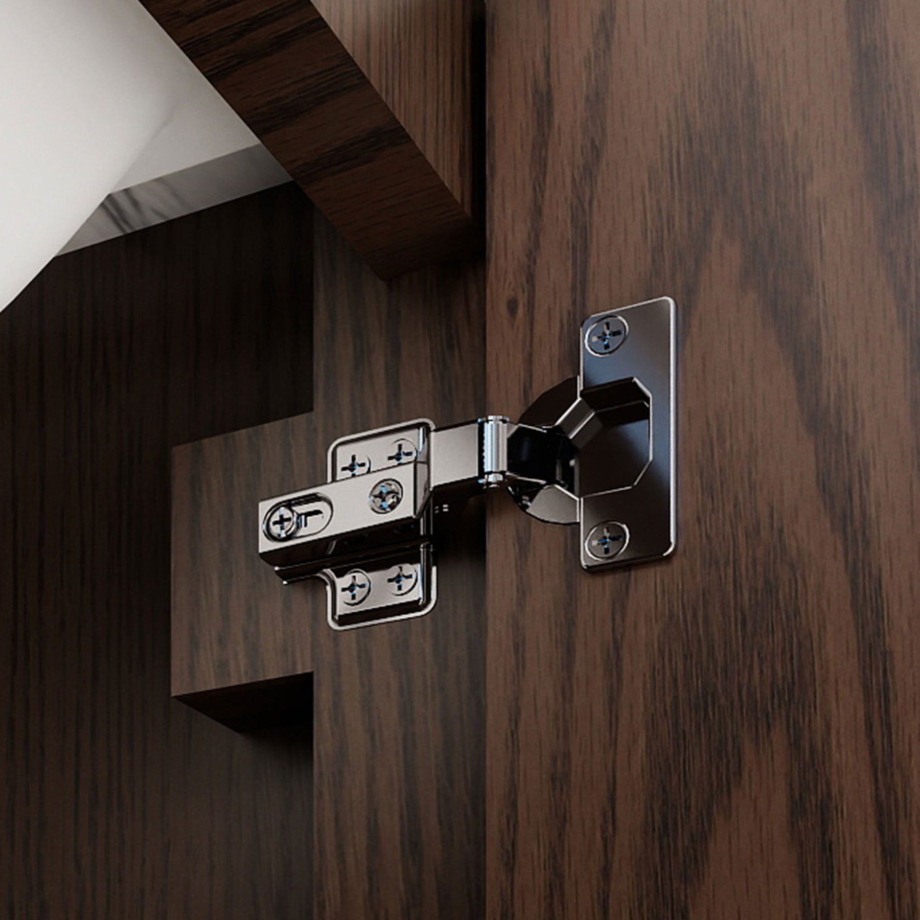 Canyon 60" Freestanding Double Vanity Cabinets with Curved Design