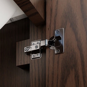 Canyon 60" Freestanding Double Vanity Cabinets with Curved Design