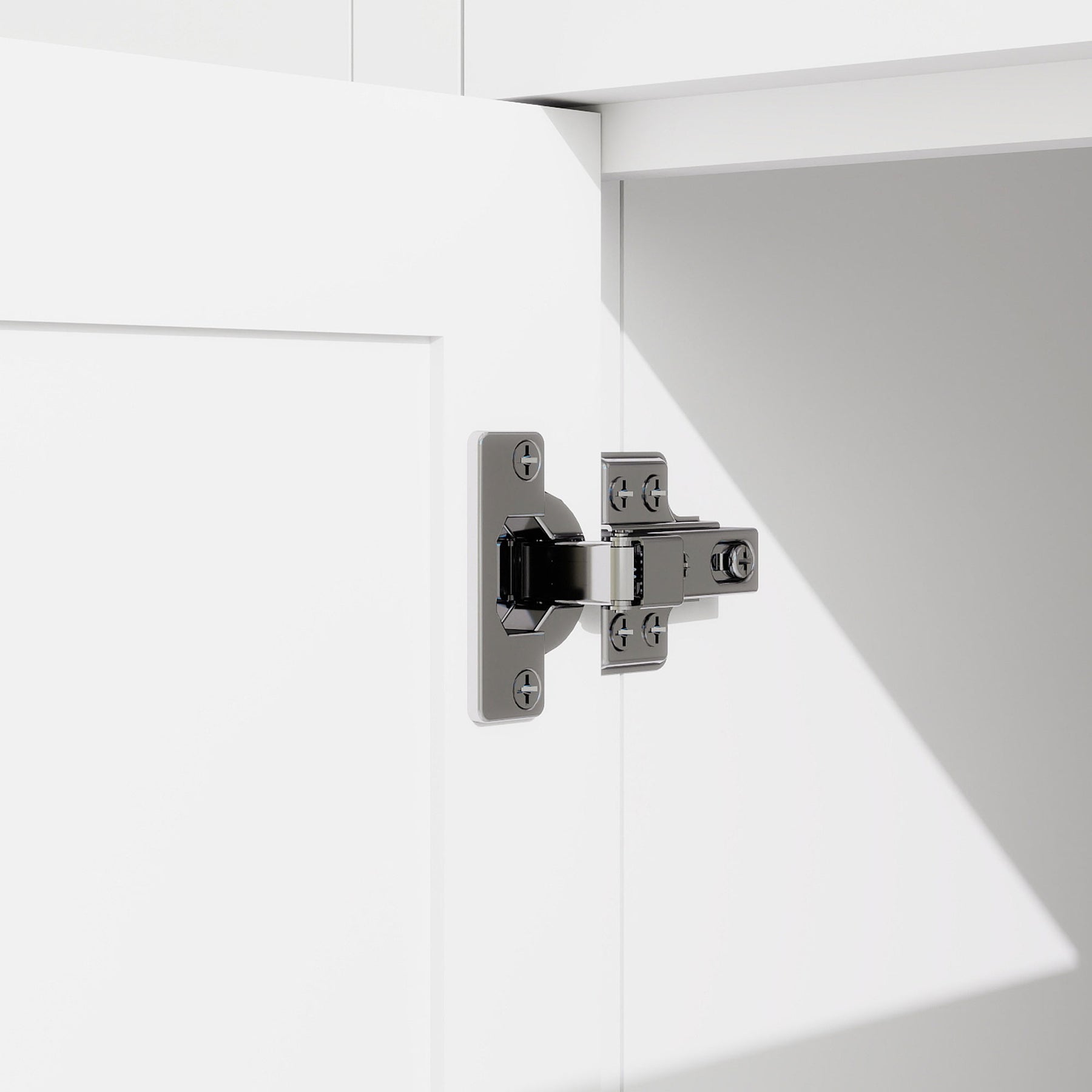 Opuluxe 60" Freestanding Double Vanity Cabinets with Curved Design