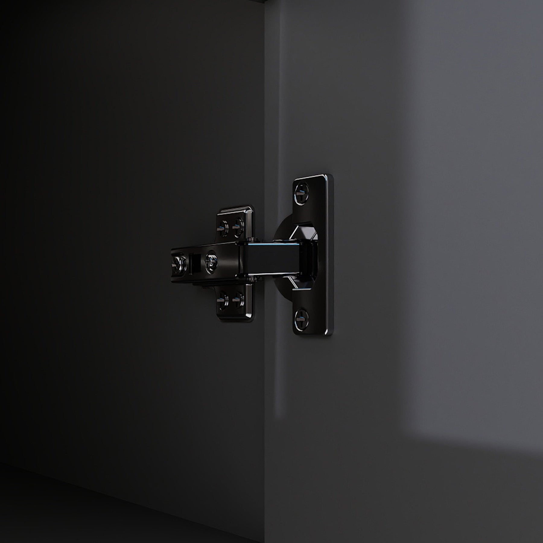 Waterfall 24’’ RTA Freestanding Vanity Cabinet Base with Vertical Striped Decor (Countertop & Sink Not Included) 浴室柜