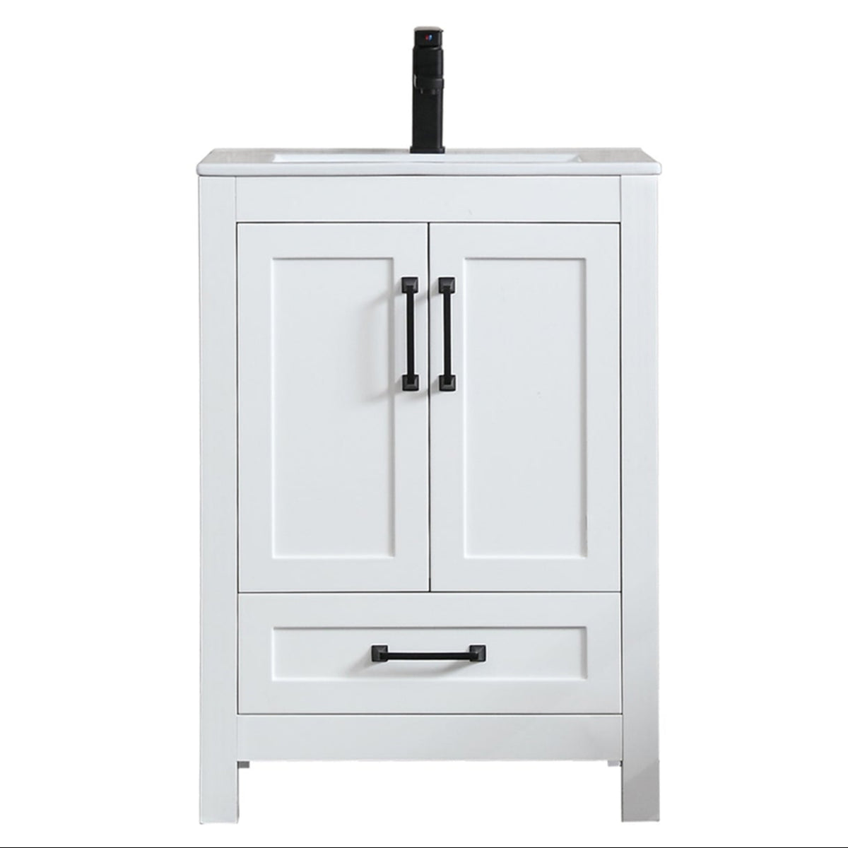Modern 24" Freestanding Single Vanity Cabinets with Classic Design