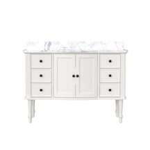 Elara 48" Freestanding Single Vanity  Cabinets with Solid Wood Legs