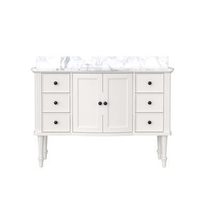 Elara 48" Freestanding Single Vanity  Cabinets with Solid Wood Legs