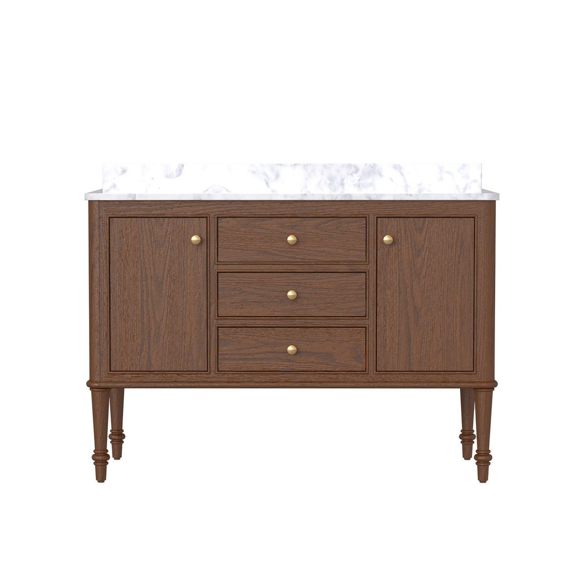 Verve 48" Freestanding Single Vanity Cabinets with Wall Mounted Options