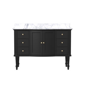 Elara 48" Freestanding Single Vanity  Cabinets with Solid Wood Legs