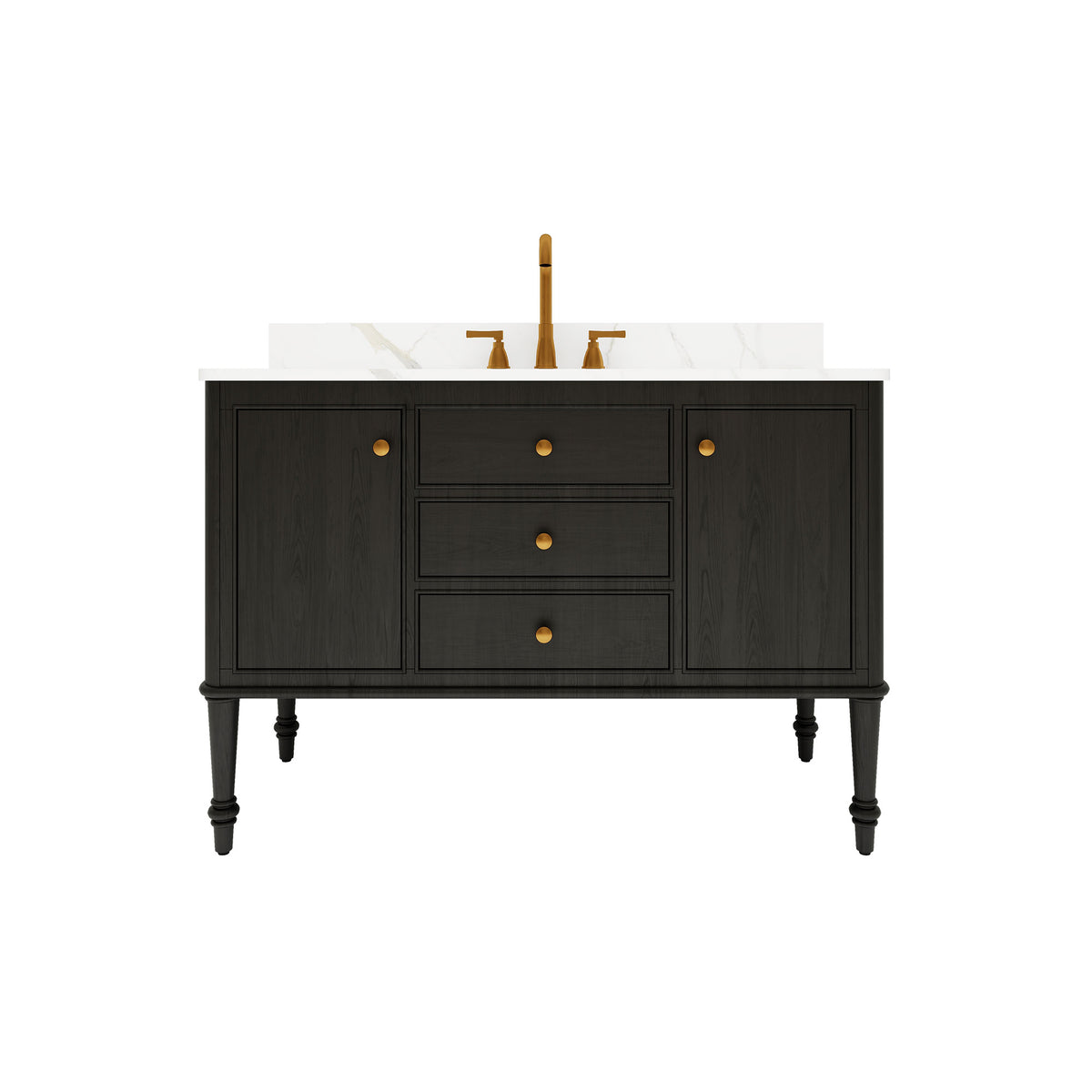 Verve 48" Freestanding Single Vanity Cabinets with Adjustable Legs