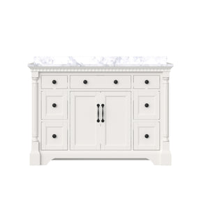 Acro 48" Freestanding Single Vanity Cabinets with Arch Feet
