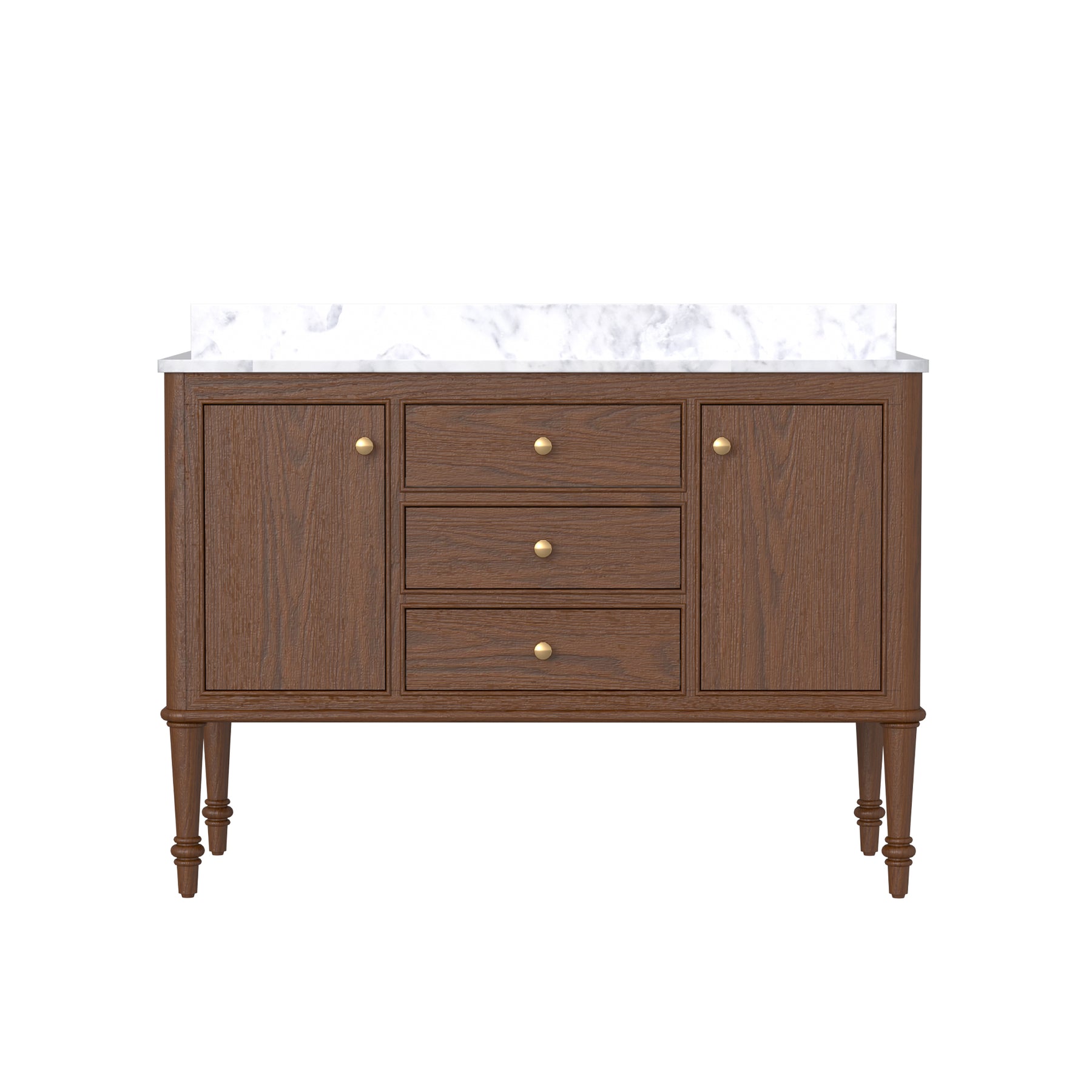 Verve 48" Freestanding Single Vanity Cabinets with Wall Mounted Options