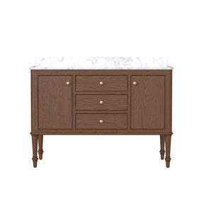 Verve 48" Freestanding Single Vanity Cabinets with Wall Mounted Options