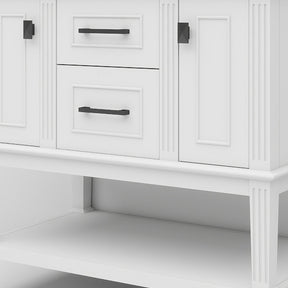 Bosun 36" Freestanding Single Vanity Cabinet with Reliable Storage & Solid Frame