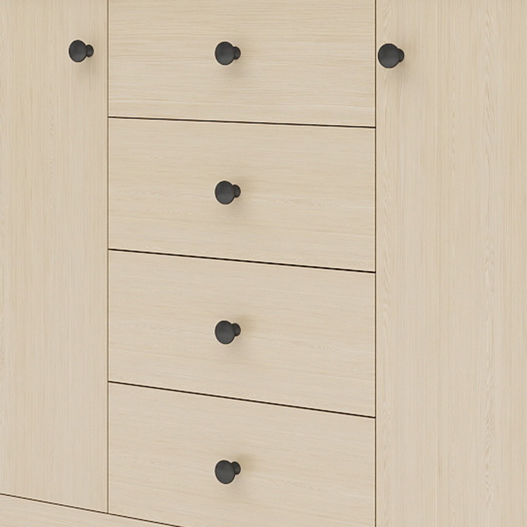 Canyon 48" Freestanding Single Sink Bathroom Vanity with 4-Drawer Design