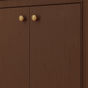 Verve 30" Freestanding Single Vanity – Bath Cabinet with Solid Wood, Artificial Stone Top (2 Doors, Assembled)